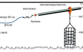 Фидерная оснастка на леща: выбор снастей и оптимальный монтаж