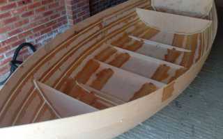 Деревянная лодка своими руками