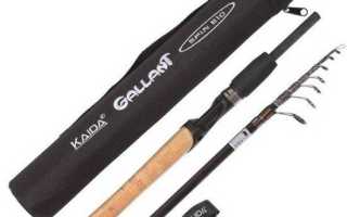 Спиннинги фирмы Каида (Kaida) — модели, преимущества, отзывы