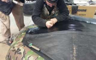 Клеи для ремонта лодок