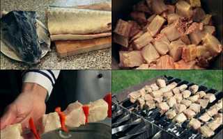Шашлык из осетрины рецепты