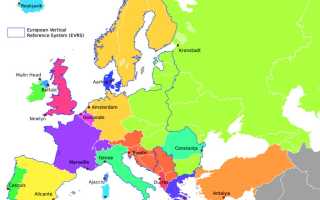 Какое море уровень мирового океана