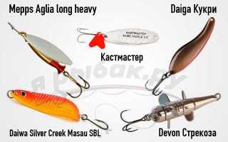 Как выбрать блесну на жереха?