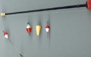 Какой выбрать поплавок для ловли на течении?